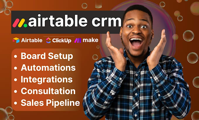 setup airtable automation airtable database crm expert, airtable softr make com