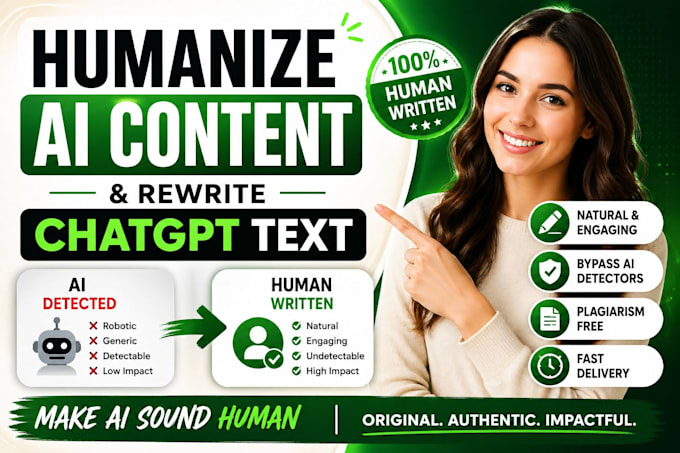 humanize ai generated content, rewrite chatgpt