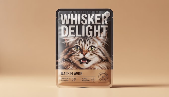 design creative box, pouch and label packaging design