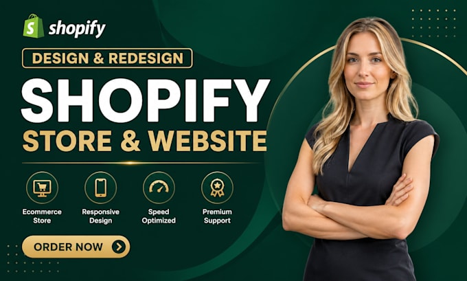 design shopify store redesign shopify website design ecommerce store ads design