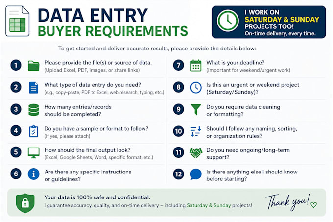 provide on time delivery with accuracy and proficiency