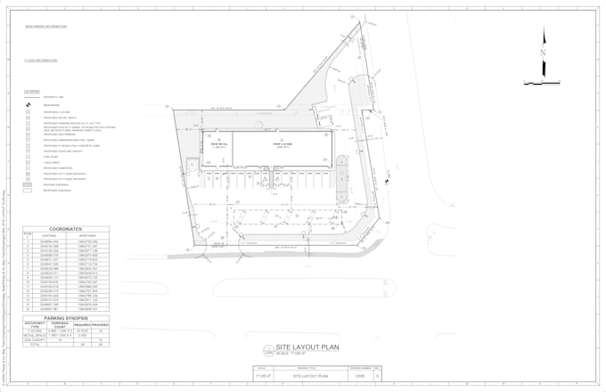 do provide civil site plan and utility layout for permit