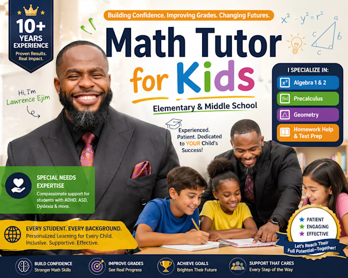 be your math tutor for kids