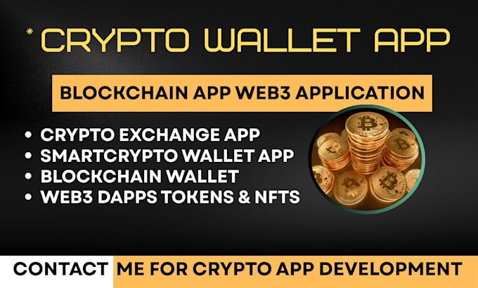 develop crypto app blockchain wallet defi nft dapp smart contract web3 trading