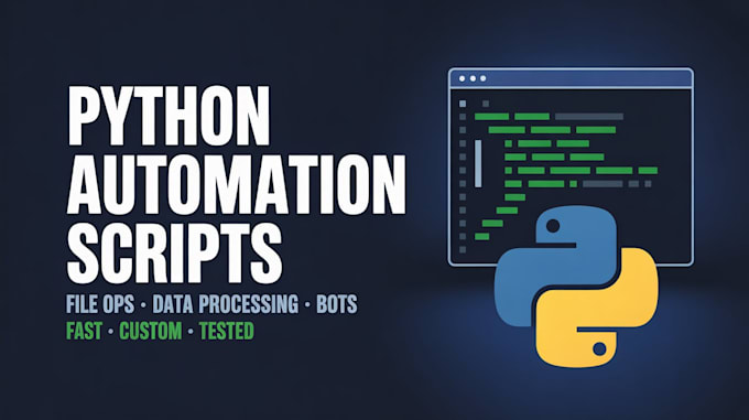 automate your repetitive task with a custom python script