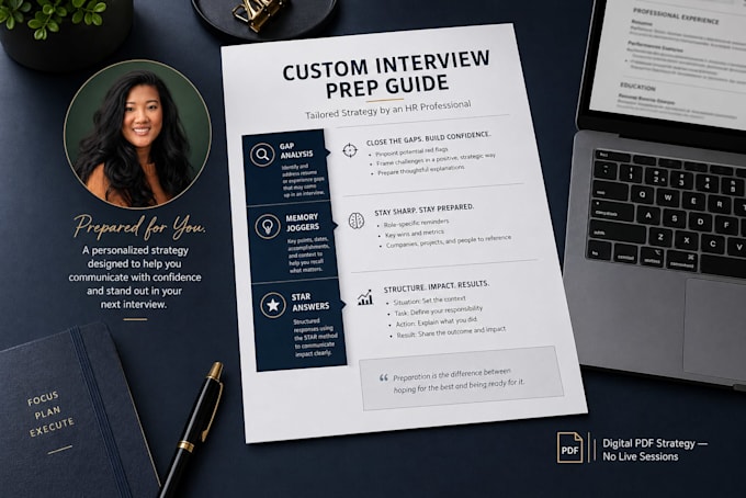 provide expert HR interview prep based on your resume and job