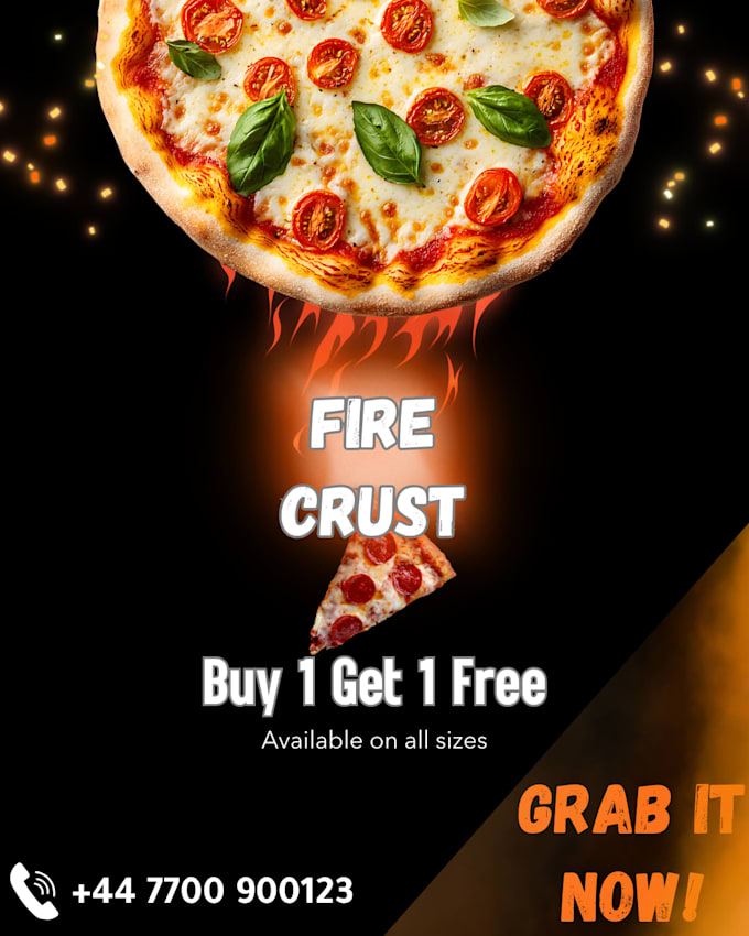 professional food posts and restaurant social media design