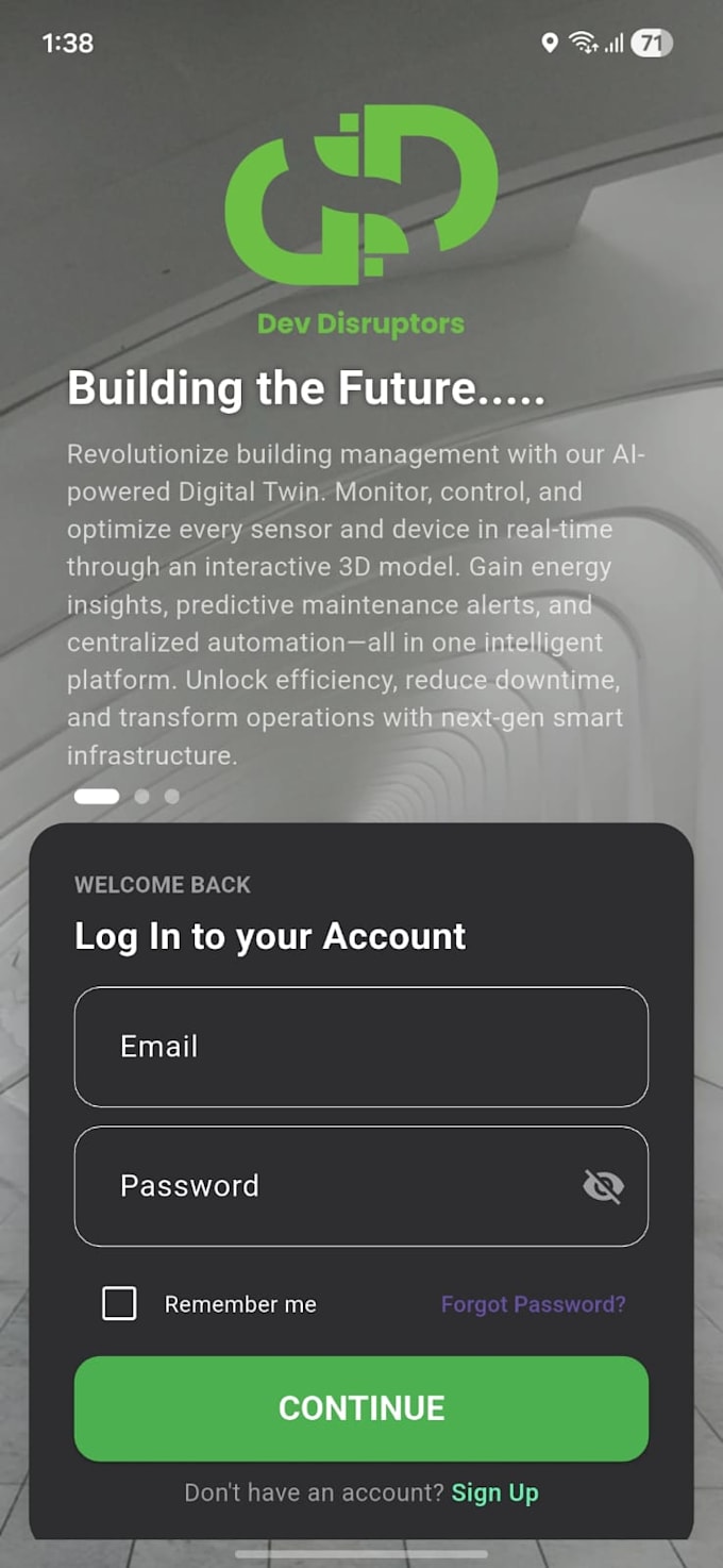 build flutter mobile app