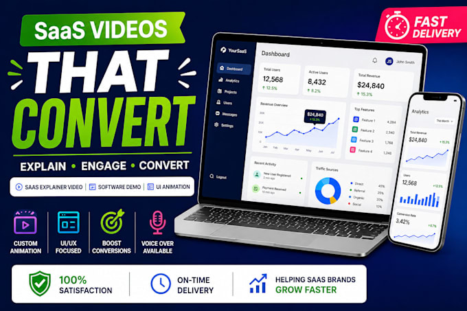 crate saas explainer video, software demo, ui animation