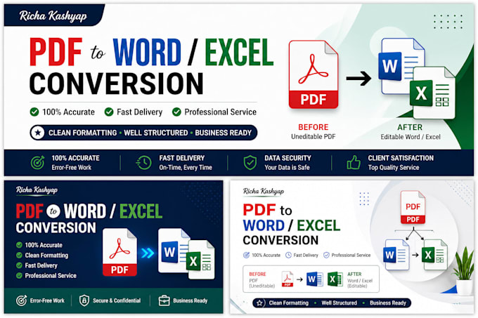 convert PDF to word and professionally format documents