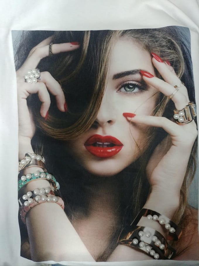 do professional screen printing color separation and simulated process