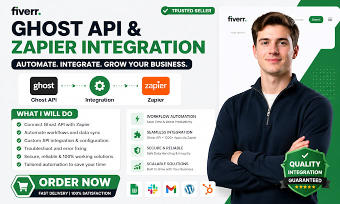 integrate ghost zapier integration ghost api ghost webhook
