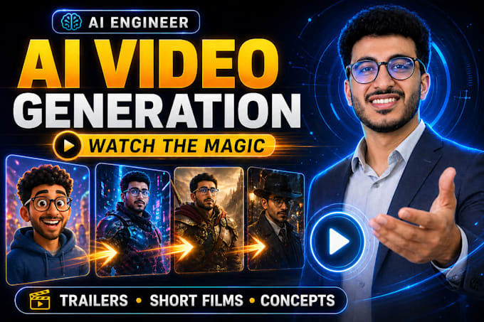 create cinematic ai videos, trailers and short films