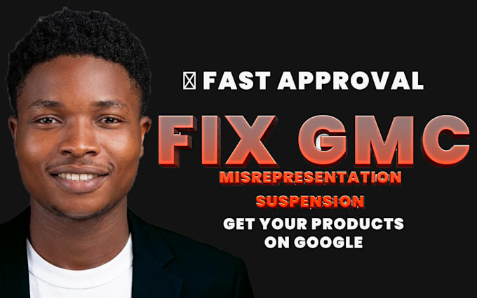 fix google merchant center suspension and misrepresentation issues