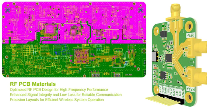 design high frequency rf pcb for 5g iot and mmwave applications