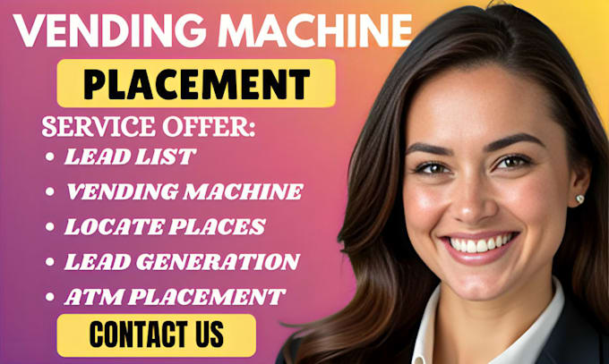 cold calling vending machine appointment setting vending machine placement