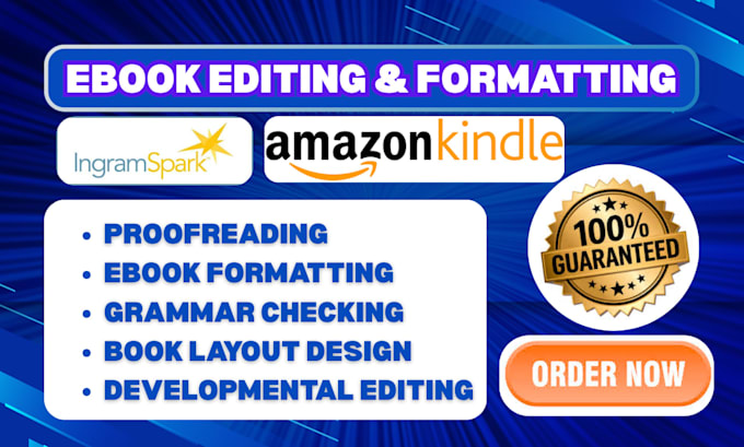 proofread, edit and format ebook on amazon kindle barnes and nobles to publish