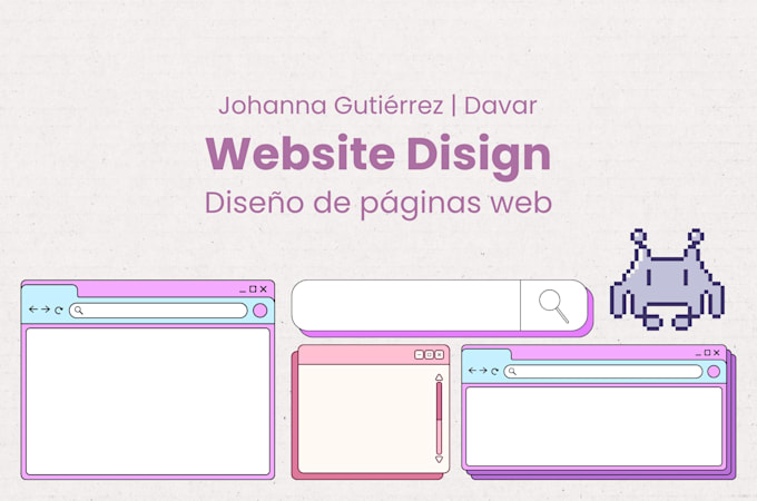design a minimal website that communicates your message