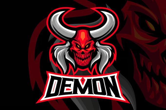 do modern high quality amazing evil logo