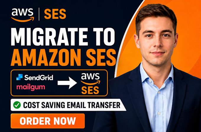 migrate to amazon ses from sendgrid mailgum cost saving email transfer