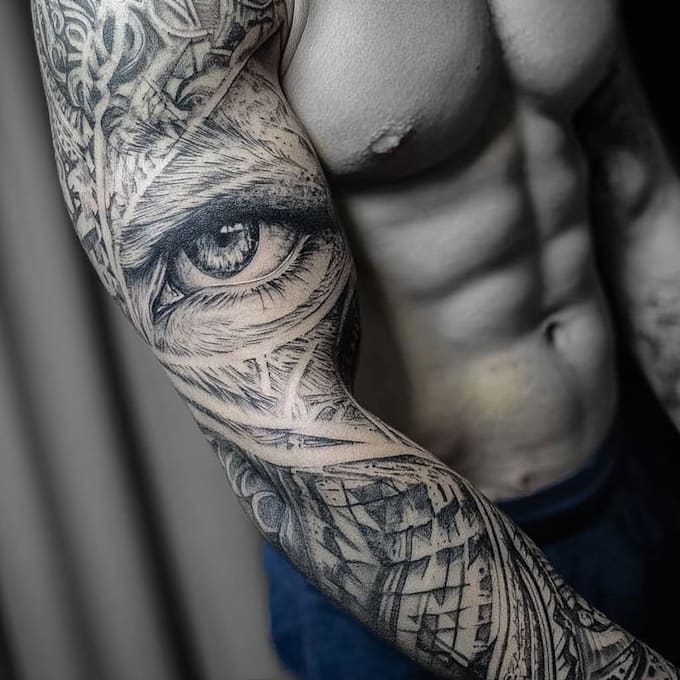 design a modern and minimalist tattoo design