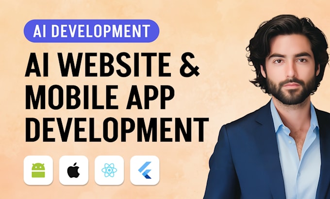build your ai website, ai mobile app, or ai chatbot