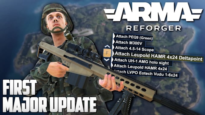 create custom maps, environments, and weapon assets for arma reforger and arma