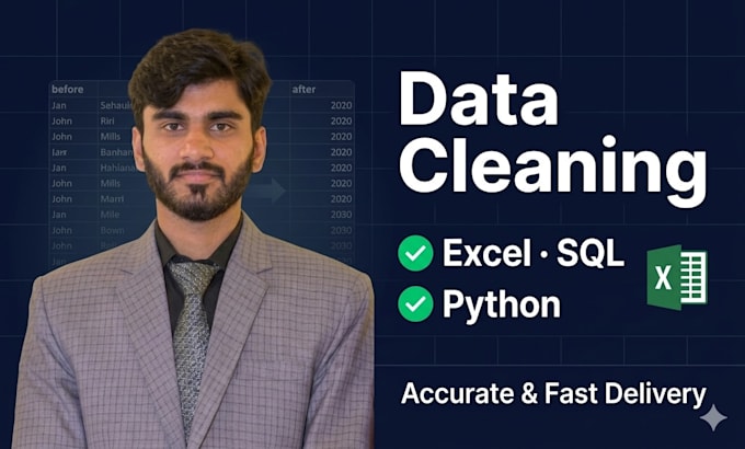 clean and organize your excel or CSV data