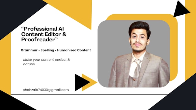 edit, proofread and humanize ai generated content