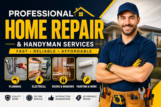 get professional handyman services, home repair ,plumbing and electrical