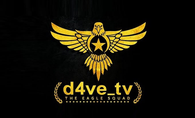 create awesome exciting eagle logo for a talented gamer