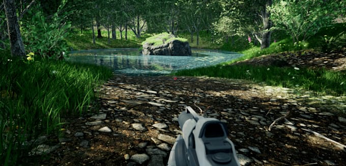 create 3d models, environments, do texturing etc