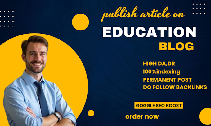 publish education blog content high da guest posting sites