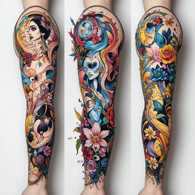 design professional creative tattoo design