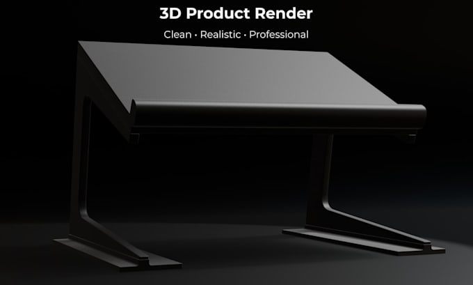 create realistic 3d product renders