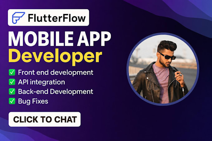 be your flutterflow mobile app developer, fintech app, wallet payments, banking