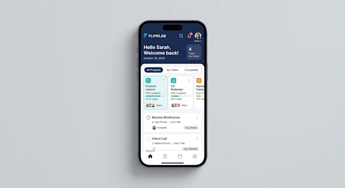 create top quality UI UX design