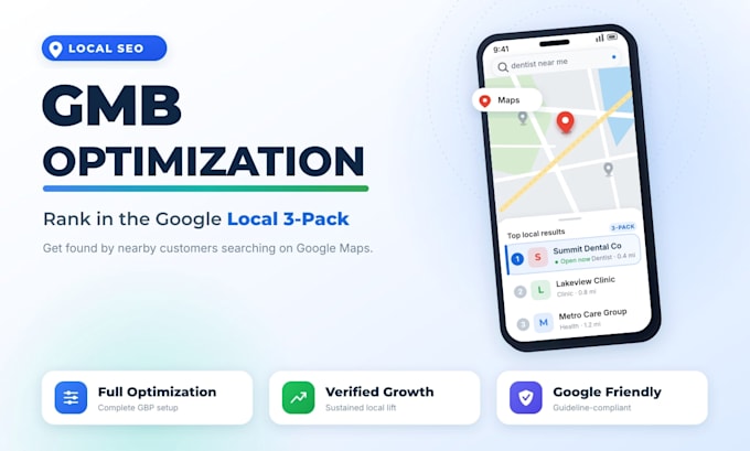 optimize google business profile gmb for local 3 pack ranking