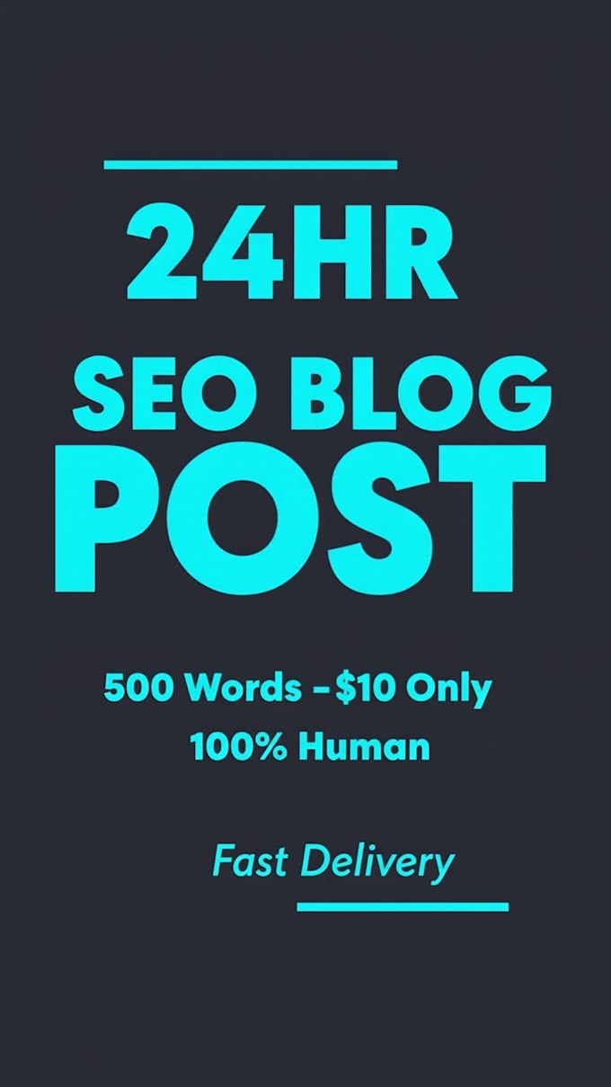 write SEO blog post that ranks on google in 24hrs