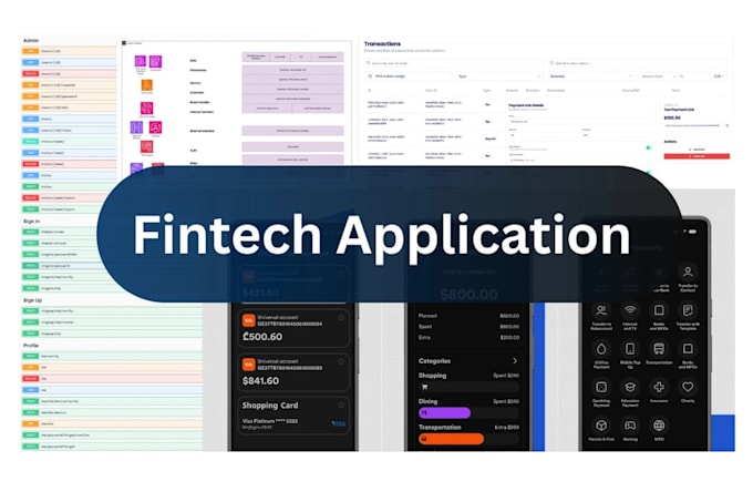 develop a fintech app, wallet, payments, banking and crypto