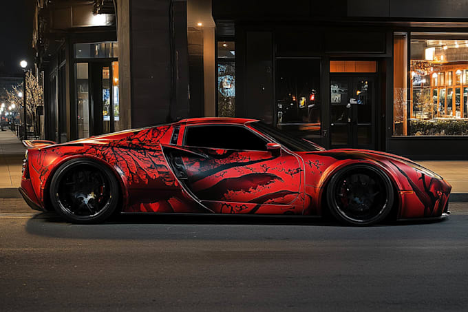 vehicle wrap car wrap van truck wrap design