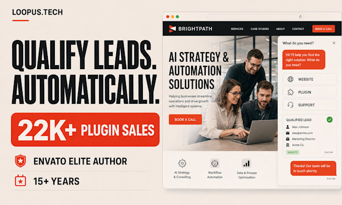 build an ai lead qualification chatbot for your wordpress website
