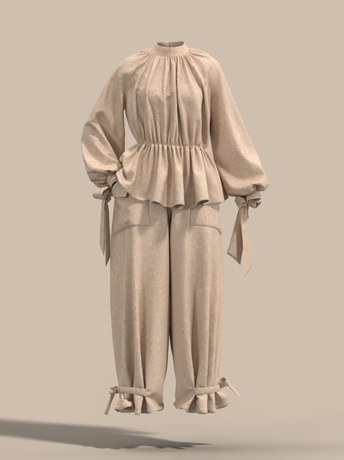 create realistic 3d clothing in clo3d