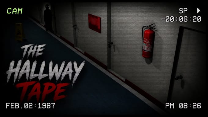 make vhs horror animation