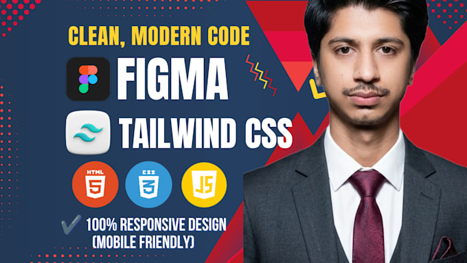 convert figma to HTML CSS responsive website