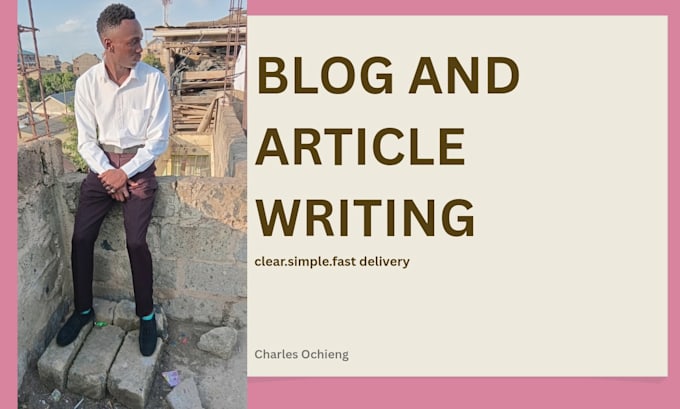 write clear and simple blog articles or summaries