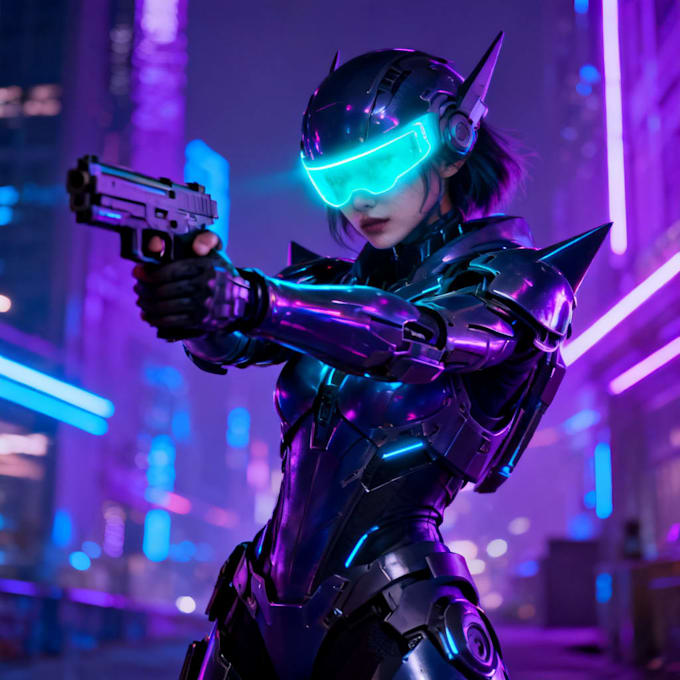 sci fi character illustration or sci fi character