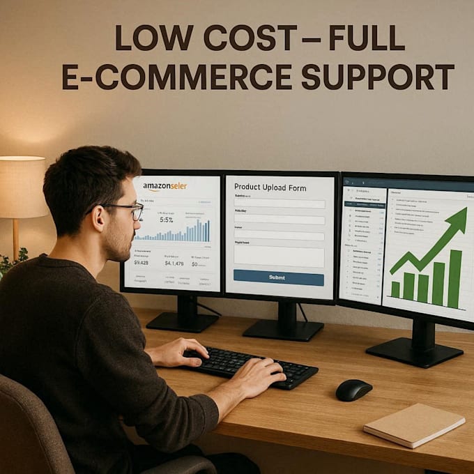 provide a complete remote team for your ecommerce store
