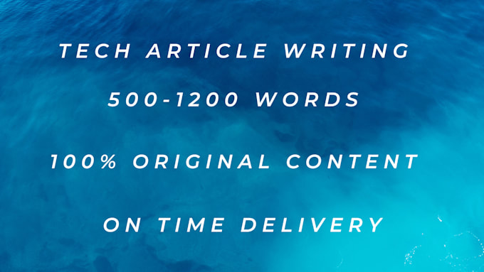 write engaging tech articles blogs and how to guides