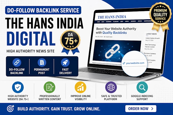 do follow backlink on the hans india